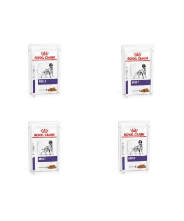 Royal Canin Expert Adult | Pack of 4 | 4 x 12 x 100 g | Complete Food for Adult Dogs | to Maintain an Ideal Weight | to Support the Health of Dogs
