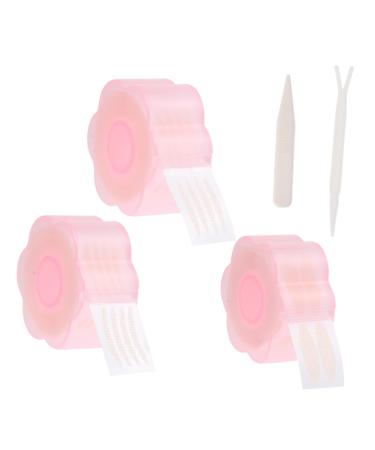 FOMIYES 9 Rolls Double Eyelid Sticker Instant Eyelid Tape Double Eyelid Tape Encounter Water Eye Patch 5x5x2.5cmx3pcs Pinkx3pcs - Buy Online on GoSupps.com