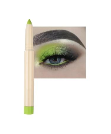 Pearlescent Eyeshadow Pencil Stick Lasting Glitter Shimmer Eye Shadow Pen Eyeliner Stick Eyes Make Up Tools Waterproof 22 Colors (Color : NO.8)