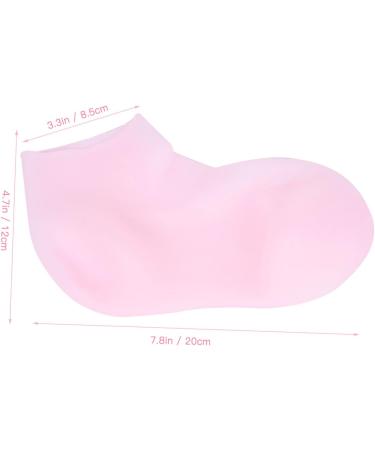 Healeved 2 Pairs Protective Socks Spa Gel Socks Foot Whitening Socks Breathable Socks Feet Cracked Socks Aloe Socks Heel Socks for Dry Cracked Feet Miss Women's Socks Elasticity Pink Sebs - Buy Online on GoSupps.com