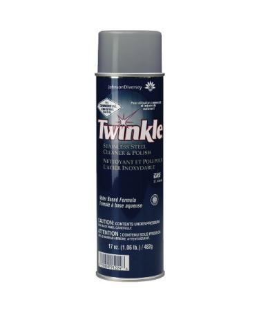 Twinkle 991224 Stainless Steel Cleaner & Polish 17 Oz