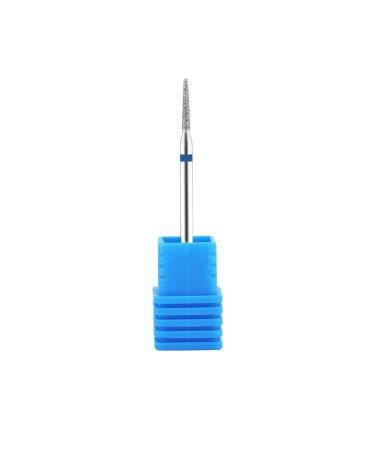 NMKL38 Needle Shaped Cuticle Cleaner Carbide Nail Drill File Bit for Electric Drill Machine Manicure Pedicure (1.6) Medium - 1.6x10