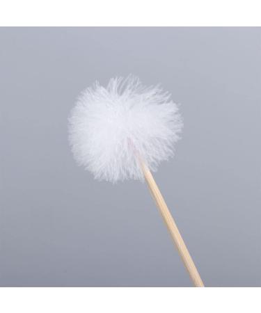 14 Pcs Bamboo Ear Cleaner | Goose Feather Wood Ear Pick | Portable Ear Wax Cleaning Stick & Remover Tools - Buy Online on GoSupps.com