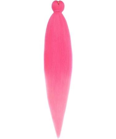Xtrend Pink Braiding Hair Pre Stretched 8 Packs Kanekalon Jumbo Braiding Hair Extensions 26 Inch High Temperature Synthetic Fiber Hair Extension for Box Braids Crochet Braids Braiding Hair (Pink#) 26 Inch (Pack of 8) Pink - Buy Online on GoSupps.com