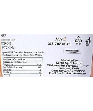 AOZA Kerala Spice Garden Fish Masala (500 g) - Buy Online on GoSupps.com