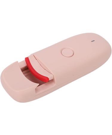Qukaim Mini Eyelash Curler Electric Heated Eyelash Curler USB Rechargeable Mini Pink Constant Temperature Lasting Styling - Buy Online on GoSupps.com