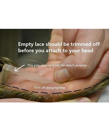 Gray white Human Hair Toupee for men NLW European human hair pieces for men Hair unit replacement System Man piece soft (White-Full Lace base) #White Full Lace - Buy Online on GoSupps.com