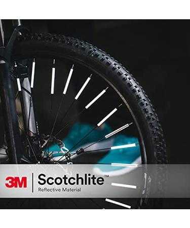 Salzmann 3M Spoke Reflectors for Bicycles - 72 Silver Pieces | High Visibility with 3M Scotchlite - Buy Online on GoSupps.com