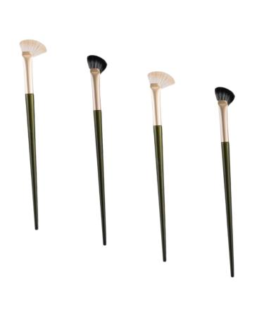 FRCOLOR 20 Pcs Nose Shadow & Contour Brush Set - Angled Eyeshadow & Eyebrow Brushes for Women - Face Makeup & Concealer - Assorted Colors - Buy Online on GoSupps.com