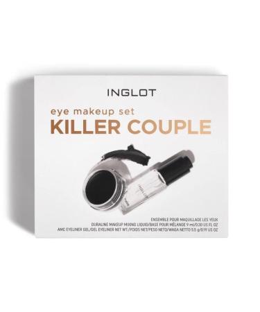Inglot Eye Set: Duraline + AMC Eyeliner Gel 77 | Long-lasting Eye Makeup Essentials - Buy Online on GoSupps.com