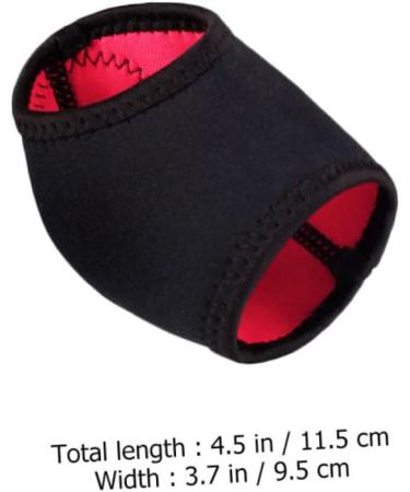 FRCOLOR Heel Socks - 8 Pairs Non-Skid Heel Covers & Pads for Men & Women - Protective Foot Support & Pressure Relief - Buy Online on GoSupps.com