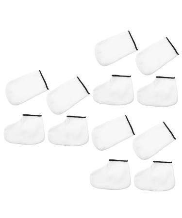 FRCOLOR 6paires Et Cire De Paraffine Pour Soin Des Mains Accessoires Hydratants Pour Spa Et P dicure