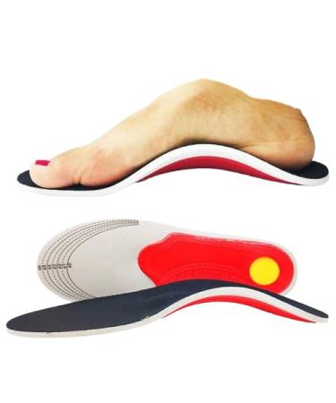 Best Plantar Fasciitis Shoes Insoles Plantar Fasciitis Relief Insole Orthotic Insoles for Arch Pain Work Boot Shoe Inserts Flat Foot Insoles for Men and Women (Large EU(40-46))