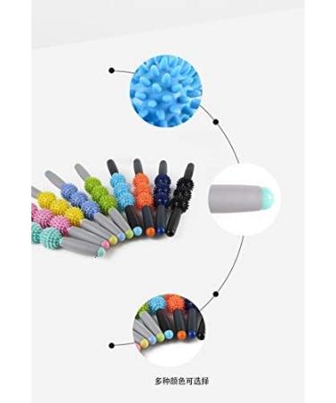 Anlin Massage Scooter - Fitness Exercises Yoga Stick & Relaxation Tool | Muscle Massage & Recovery | Pointed Ball Chopsticks (Orange) - Buy Online on GoSupps.com