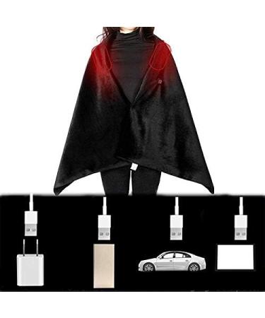 Buy Washable USB Heated Cushions & Blankets | Wireless Plush Heating Scarf with 3 Settings for Ultimate Comfort - Buy Online on GoSupps.com