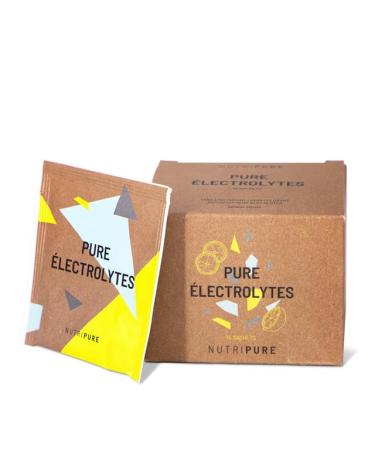 Nutripure | Pure Electrolytes | Training Drink | 5 Essential Minerals - Na Ca Mg Zinc & K | Cane Sugar | Vegan | Natural F