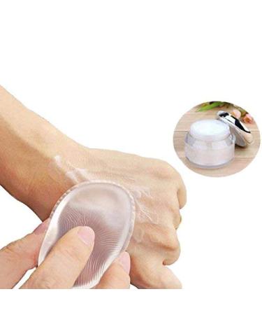 2 Pack Silicone Makeup Sponge - Washable Premium Quality Gel Foundation and Puff BB - Best Silisponge Blender Tool - Buy Online on GoSupps.com