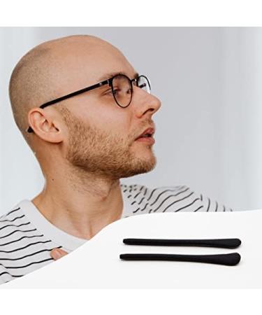 Menyiyds Silicone Glasses Tips - 4 Pairs Anti-Slip Soft Silicone for Thin Sunglasses | Black & White Repair Tool - Buy Online on GoSupps.com