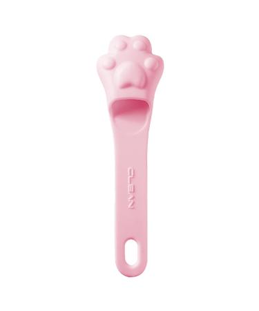 Manual Facial Cleansing Brush Soft Silicone Face Skin Scrubber Manual Brush Applicator Brush Face maskes Brush for Forehead Cheeks Nose Lips Face 10.8x3 Cm Pink