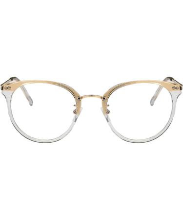 Buy Children's Blue Light Filter Glasses - Oval Z1020_1 Silver Gaming & Computer Glasses - Foldable No Prescription Needed - Buy Online on GoSupps.com