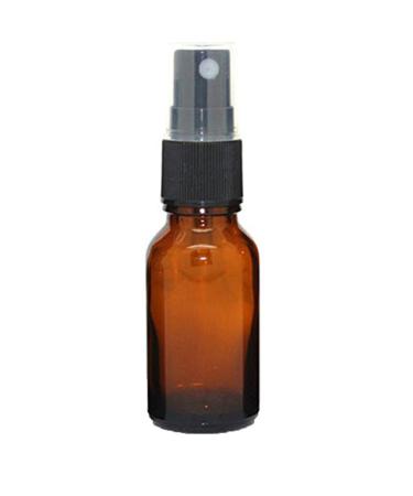 Dragonaur 1 empty amber-colored glass bottle for essential oil refillable empty small spray bottle perfume container cosmetic caterpillar 50 ml