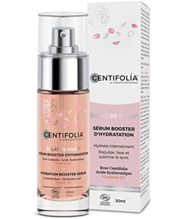  Centifolia CENTIFOLIA | Rose Radiance Micellar Water 500ml + Rose Radiance Hydration Booster Serum 30ml | Ideal for dehydrated skin | Perfectly removes makeup | Plumps skin | Made in France | Organic - Buy Online on GoSupps.com