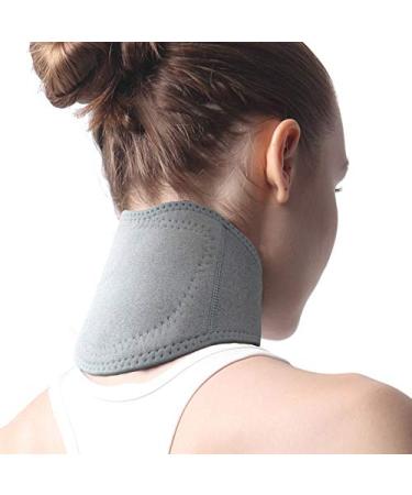 Neck support Self -heated neck warmer adjustable sore throat magnetic neck heating pillow winter warm neck bandage cold protection neck belt with Velcro fastener neckrest for at home office
