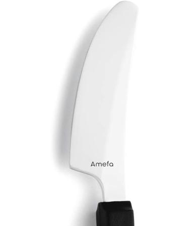 AMEFA SELECT 3001 Black Cutlery Set - 18/10 Stainless Steel Knives with Grip Thickening - Rust-Free & Dishwasher Safe - Ideal Eating Aid for Seniors - Buy Online on GoSupps.com