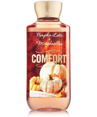 Bath and Body Works Comfort Pumpkin Latte and Marshmallow Full Size (Shower Gel)