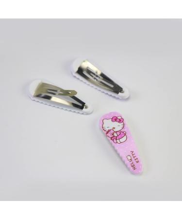 Hello Cat Hair Clips - Cute Metal Snap Barrettes for Girls & Women (5 Pieces) | Hair Accessories Gift - Buy Online on GoSupps.com