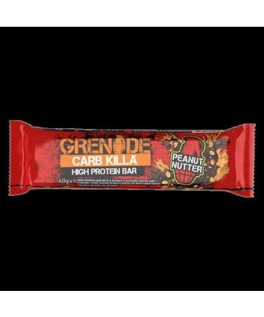 Grenade Carb Killa Peanut Nutter High Protein Bar 60g - Delicious Snack for Fitness Enthusiasts - Buy Online on GoSupps.com