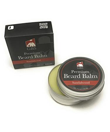 G.B.S Premium Sandalwood Beard Balm - Leave-In Conditioner for Strong Soft Beards & Mustaches - International Shipping Available - Buy Online on GoSupps.com