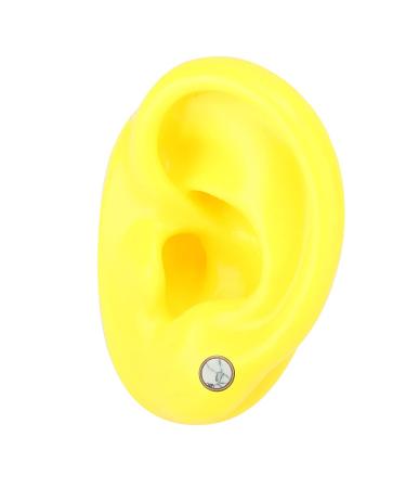 Soft Silicone Fake Ear Model - Left Human Ear Display Teaching Aid (Yellow) #713 | International Shipping Available - Buy Online on GoSupps.com