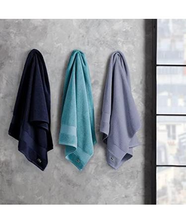 Lacoste Heritage Supima Cotton Bath Towel - Celestial 30x54 - Buy Online on GoSupps.com