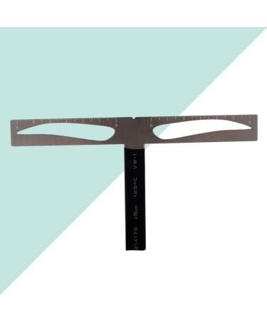 POPETPOP Eyebrow Stencil Kit - Precision Brow Drawing Tool & Ruler for Perfectly Shaped Eyebrows | International Shipping Available - Buy Online on GoSupps.com