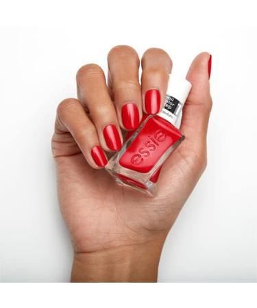 Essie Gel Couture Scarlet Red Nail Polish - Long-Lasting 8-Free Vegan Formula | 0.46 fl oz - Buy Online on GoSupps.com
