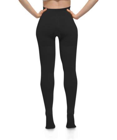 Shop Varicose Veins Compression Pantyhose 20-30 mmHg - Closed Toe Support Hose Black Small | International Shipping Available - Buy Online on GoSupps.com