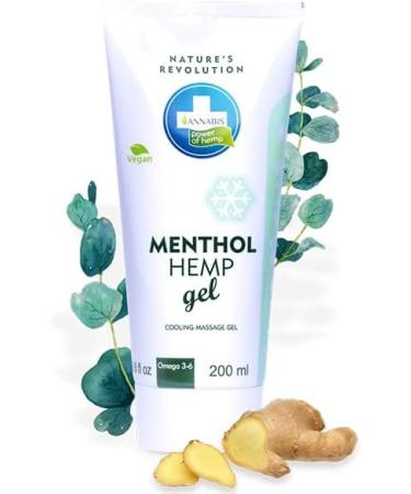 Annabis Menthol Hemp Gel - Cooling Pain Relief for Joints & Muscles | 200ml | International Shipping - Buy Online on GoSupps.com