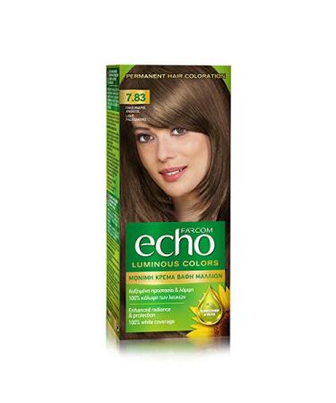 FARCOM Echo hair color with natural olive extract and vitamin C 60ml (7.83 light pallisandro)