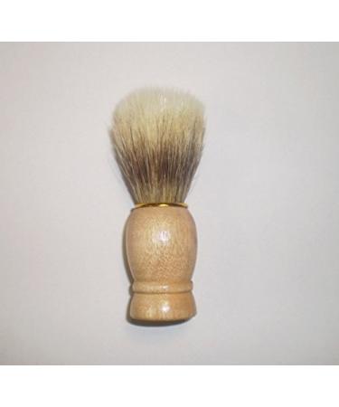 Razor brush # Simple entry -level model / replacement brush / rice tensile # wooden handle with golden -colored ring # a total of 9 cm high # brush 4.5 cm high - Buy Online on GoSupps.com