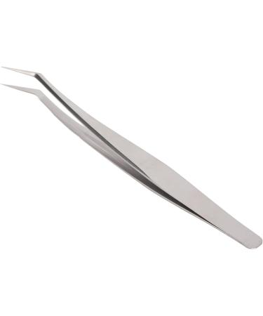 High Precision Stainless Steel Eyelash Extension Tweezer - Silver - Buy Online on GoSupps.com