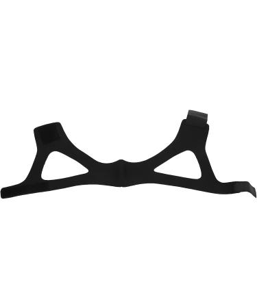 Anti Snore Chin Strap - Adjustable Neoprene Sleep Support for Open Mouth Snorers - Black Sleeping Aid - Buy Online on GoSupps.com