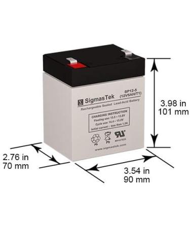 Razor E150 Replacement Scooter Batteries - Set of 2 | 12 Volt 5.5 AmpH | International Shipping Available - Buy Online on GoSupps.com