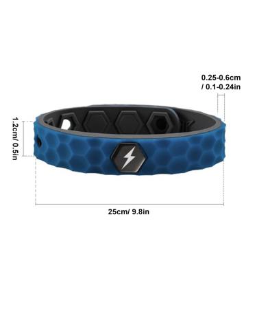 Buy Adjustable Anti-Static Bracelet for Men & Women | Lightweight Silicone Wrist Strap | Eliminate Body Static - Black #149 - Buy Online on GoSupps.com