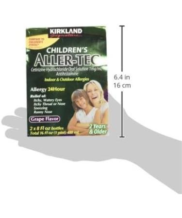 Kirkland Signature Children's Aller-Tec 16 Oz 2 Pack - Allergy Relief for Kids - Buy Online on GoSupps.com