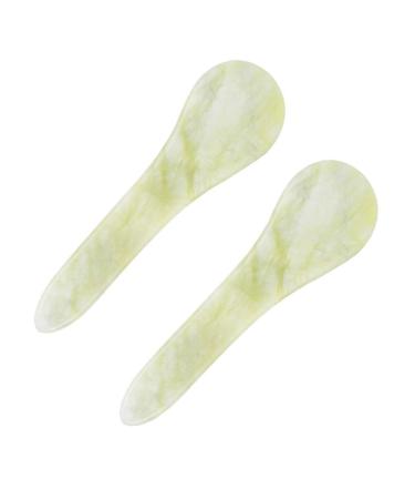 Exceart scratching massage Schaben tool 2 pieces scratch massager massage tab acupuncture stick trigger point hand scrapping board gua-sha massage device