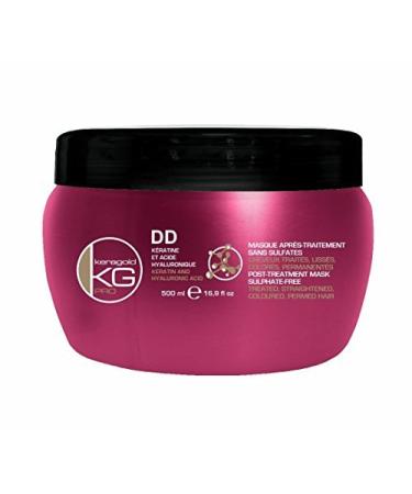KERAGOLD PRO Sulfate-free DD Mask with Keratin/Hyaluronic Acid 500 ml - Pack of 2