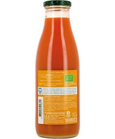ORGANIC GARDEN CARROT JUICE ORGANIC 75 CL GARDEN ORGANIC ETIC SET OF 4 - Buy Online on GoSupps.com