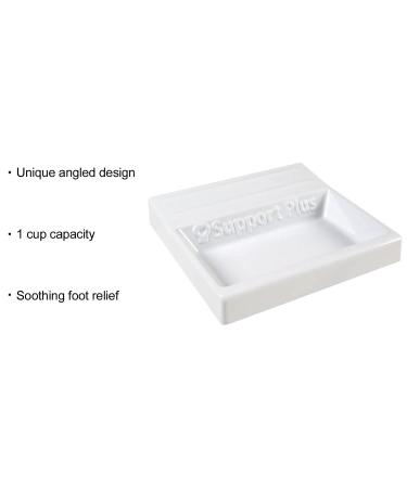 Shallow Foot Soaking Tray for Home Pedicure - Toe and Nail Care - Buy Online on GoSupps.com