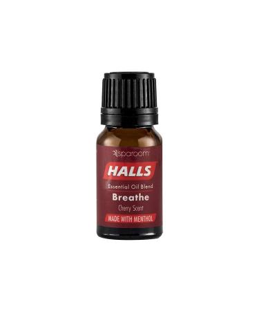 Halls Breathe Essential Oil Blend Cherry Menthol Essential Oil for Sweet Inviting Aroma Menthol Oil with Cherry Fragrance for Diffuser Comforting Aromatherapy for a Relaxed Mood 10mL